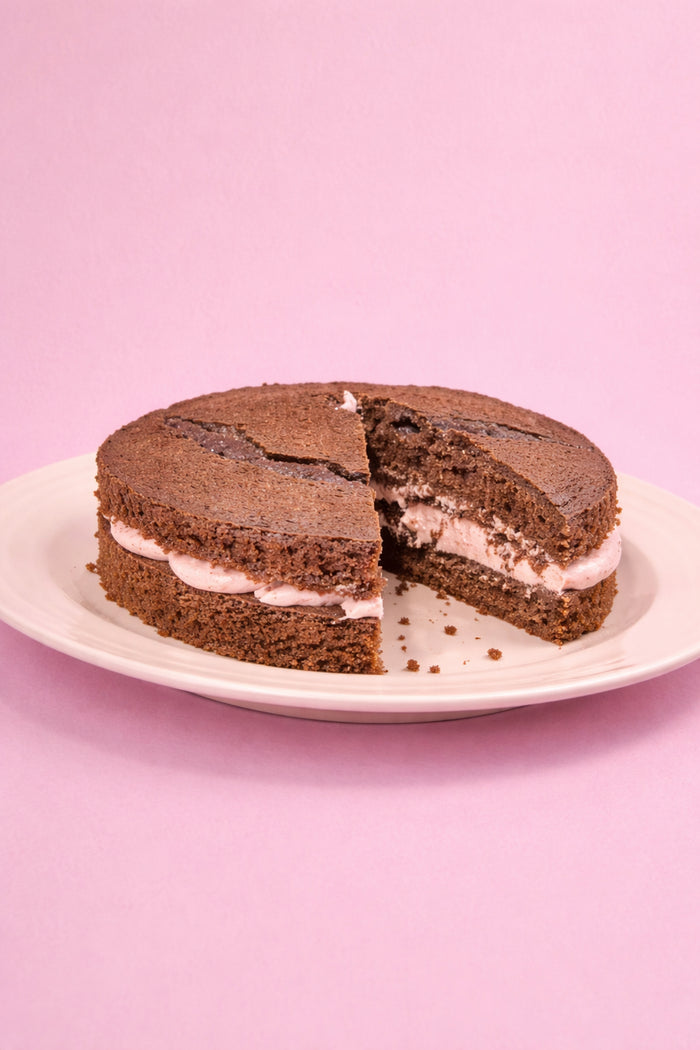 Chocolate raspberry cake